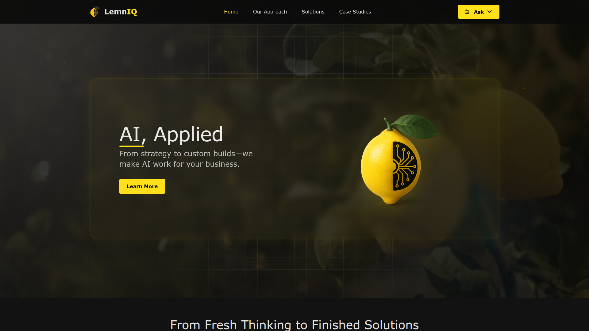 LemnIQ - AI Strategy & Implementation
